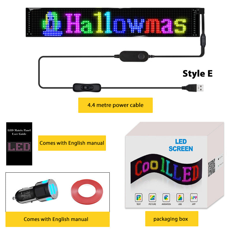 💥Tilpassbar LED-skjerm
