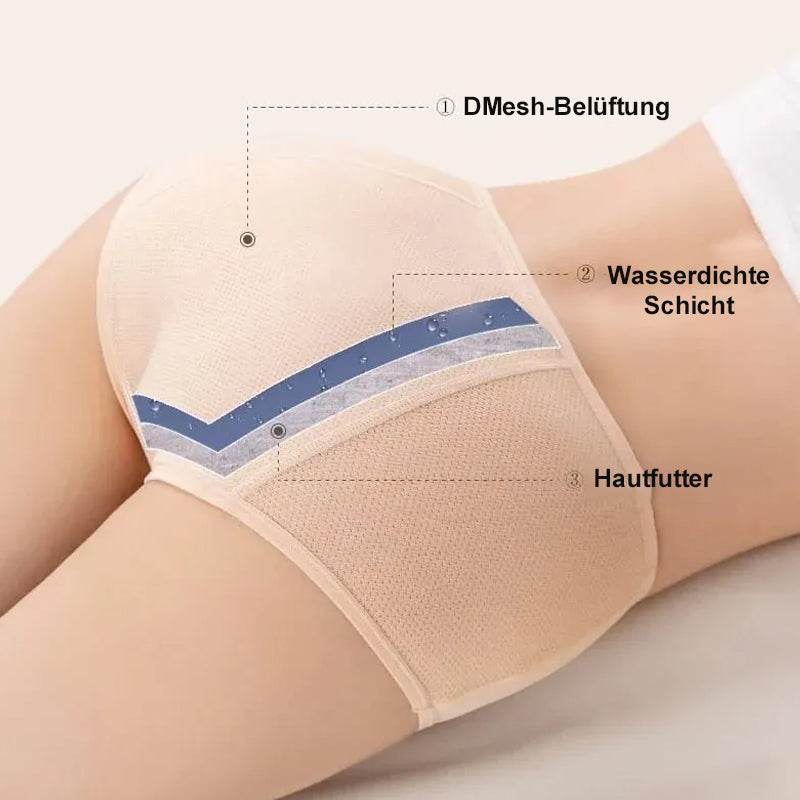 BETAL1 FÅ 3 (3 PAKKER) FØRSTEKLASSES ANTIBAKTERIELLE IS-SILKETRUSER I SATENG SOM ABSORBERER FUKTIGHET