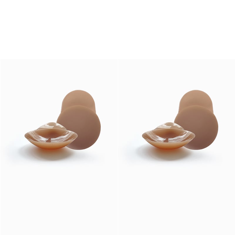 🏆#1 Bestselger🏆 ---- Klissete, men ikke ekle! Sømløse, løftende brystvortebeskyttels