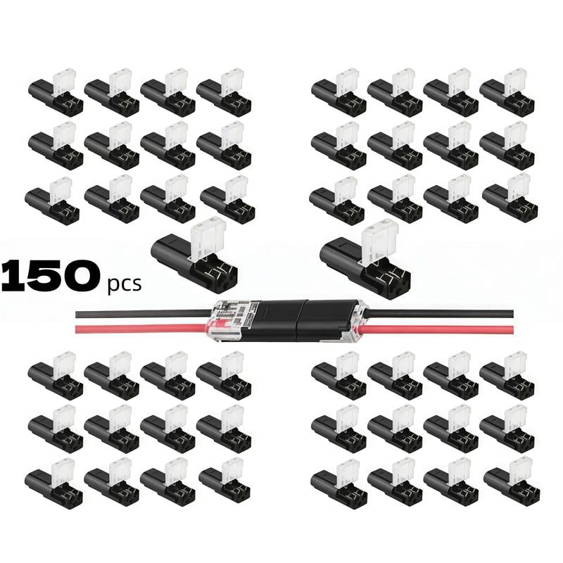 Dobbeltrådskontakt LED-lyslistkontakt 2 Pi