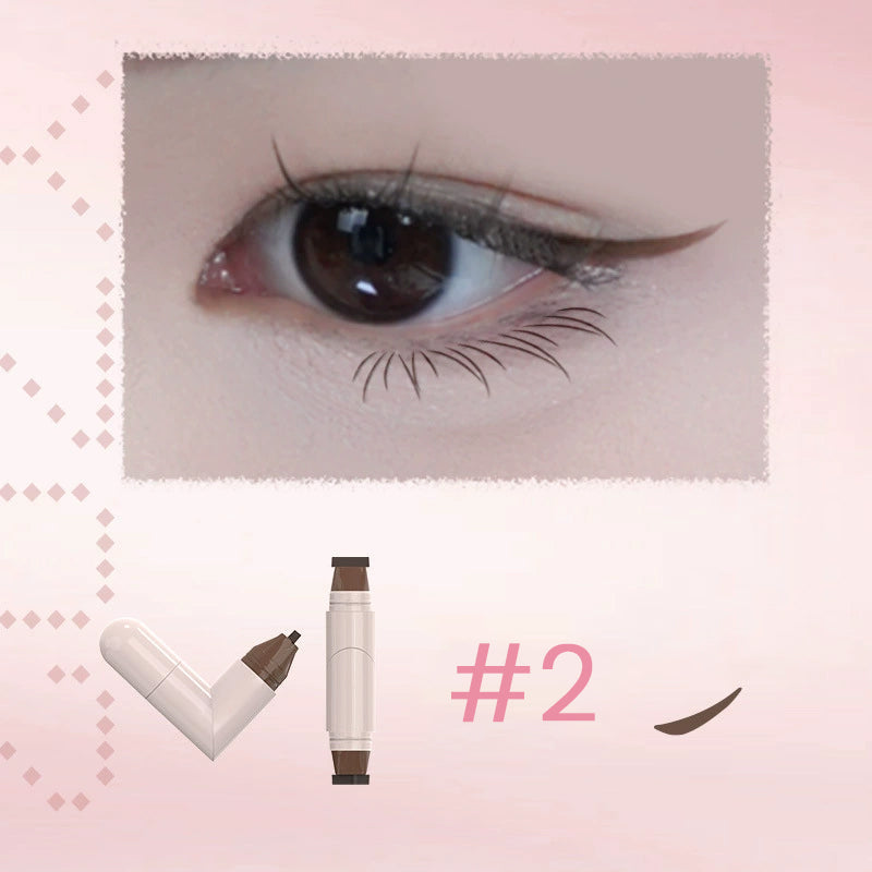 Stempel for eyeliner i ett stykke