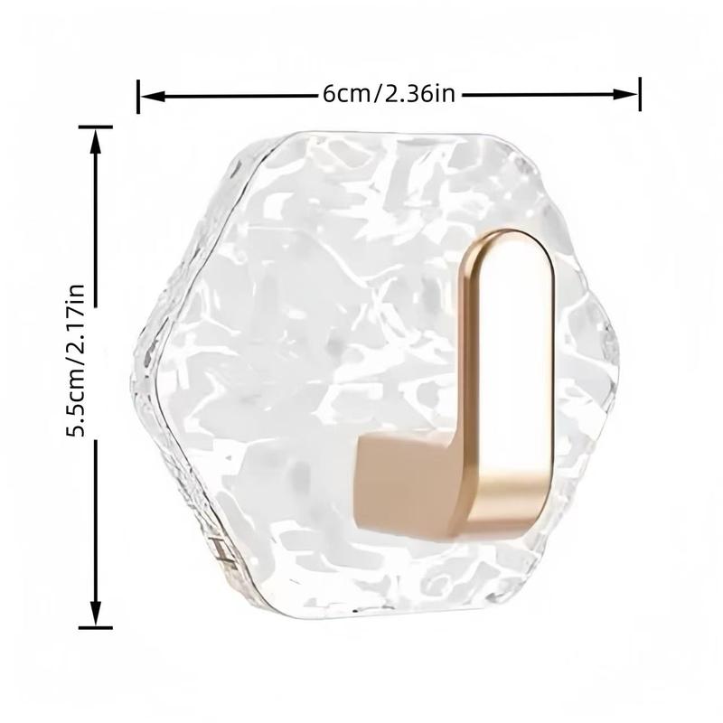 🏆 SISTE DAGS SALG – 50 % RABATT!!🎁🔥 Selvklebende sekskantkroker – ekstra sterke, vanntette og rustfrie✨ Ingen boring • Sterkt grep • Enkel monterin