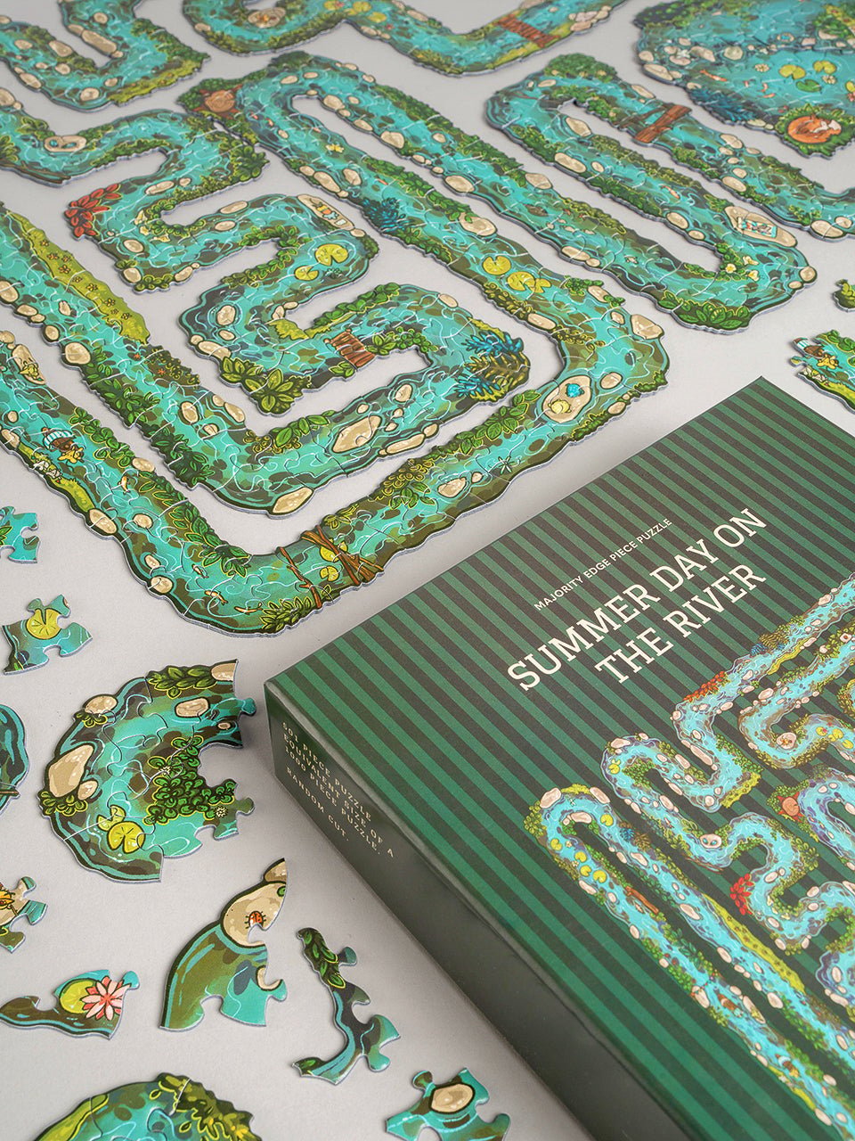 🔥 SISTE DAG 45 % RABATT - 🧩 Jigsaw Challenge med alle kanter - 🤯 Hver brikke er en utfordring