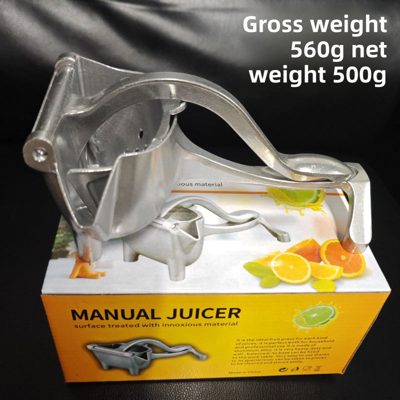 Manuell juicepresse/sitruspresse i rustfritt stål i 304 for hjemmekjøkkenet