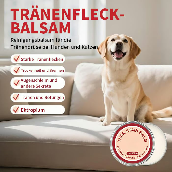 👀✨PET-krem og børstesett for beskyttelse mot tåreflekker 🐱🐶 for hunder og katter