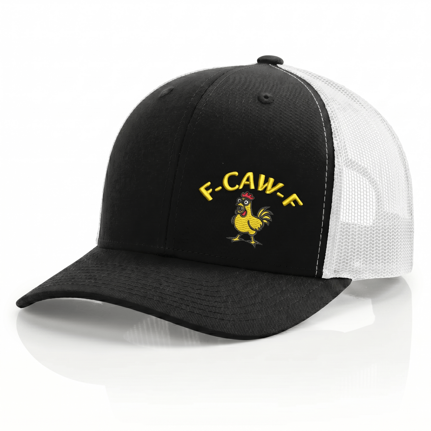 F-CAW-F Brodert snapback-cap i førsteklasses kvalitet med justerbar størrelse