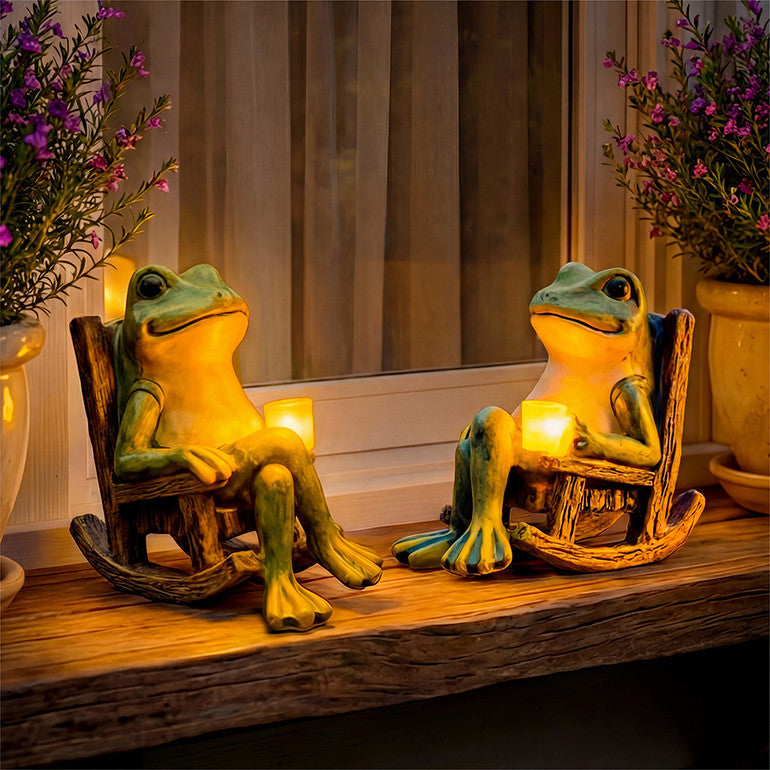 Den lysende hagefroske