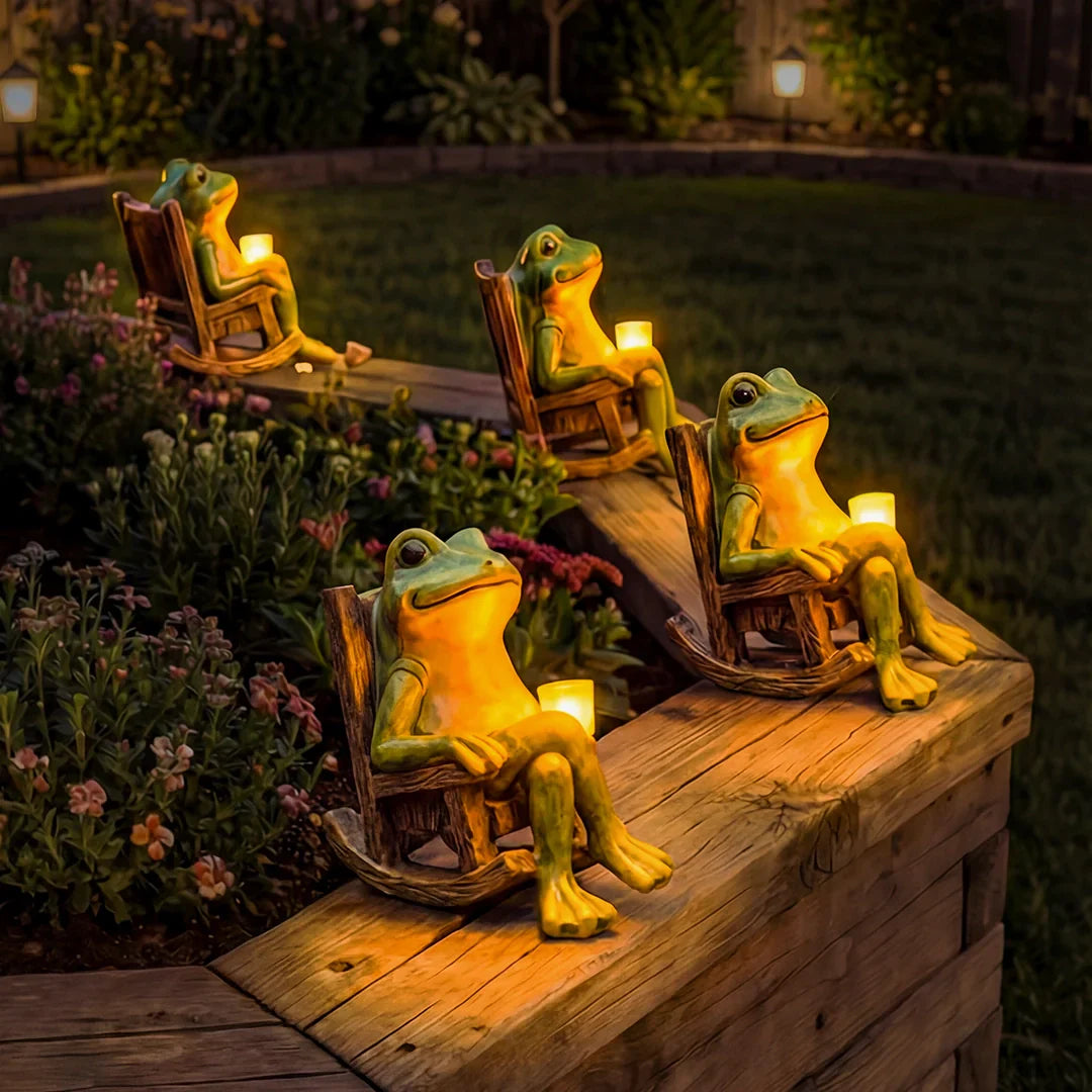 Den lysende hagefroske