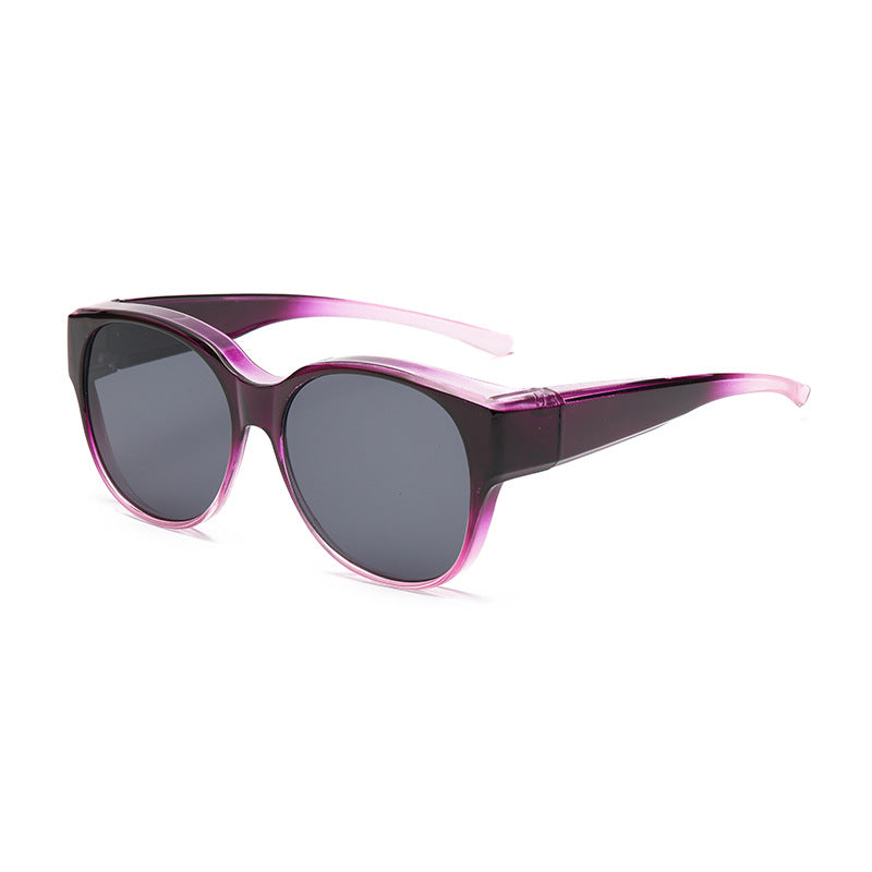 🕶 Nye cat-eye-solbriller i ekstra stor størrelse, med polariserte linser og UV400-beskyttels