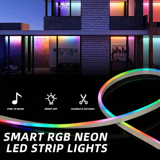 Intelligente RGB neon LED-lysstrimler