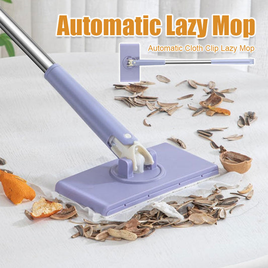 Automatisk Lazy Mop med tygklämma