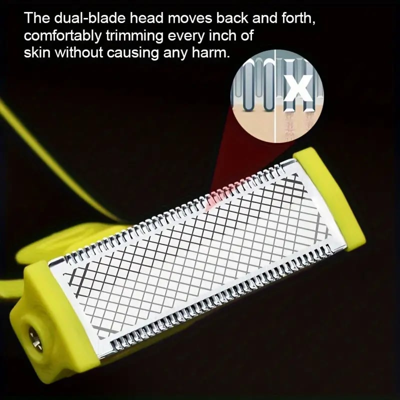 🎁Gave til menn🔥Våt og tørr elektrisk barbermaskin