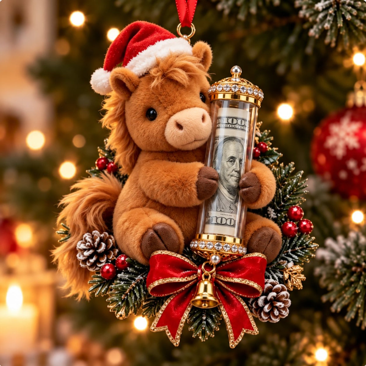 🎄 💵 En julepynt til en pengegave – ✨en genial måte å gi penger på i høytiden
