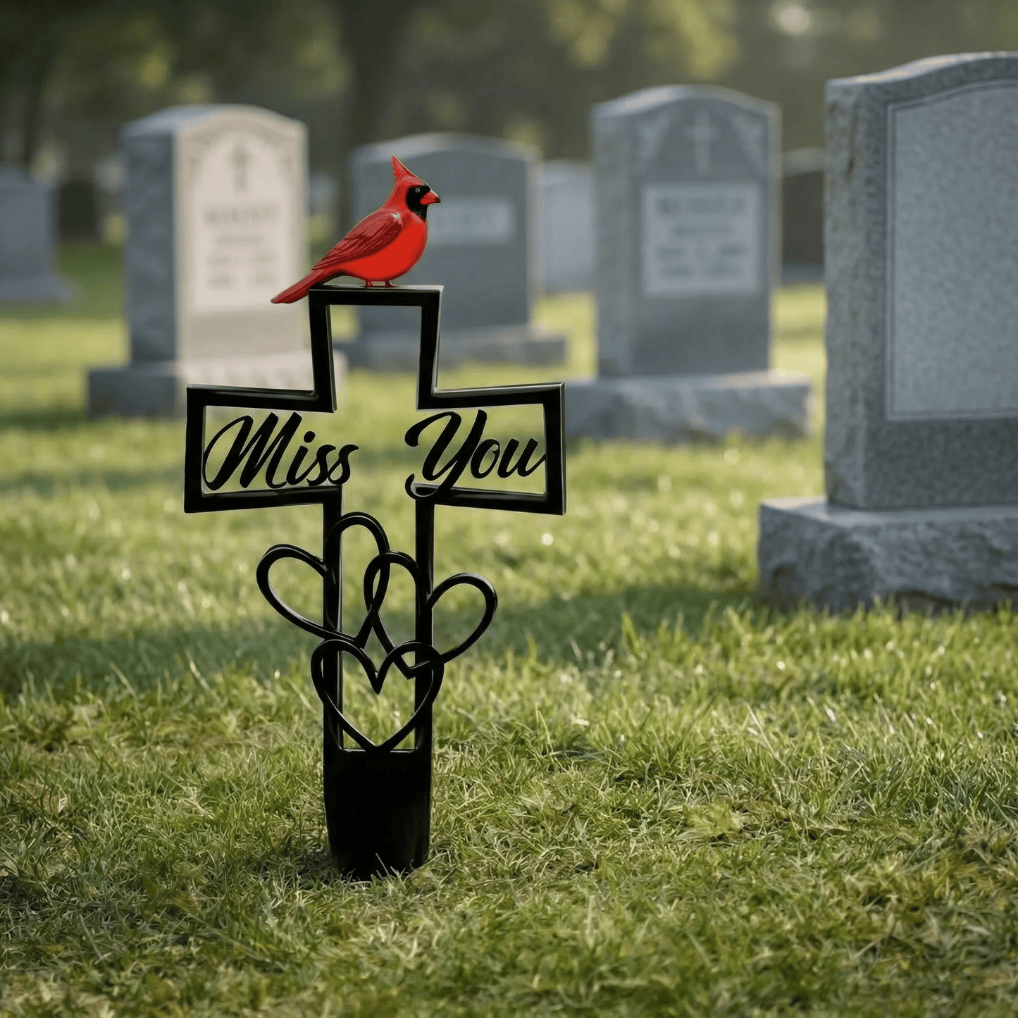 🐦Siste salgsdag – Metallminneplakett til kirkegård✝️