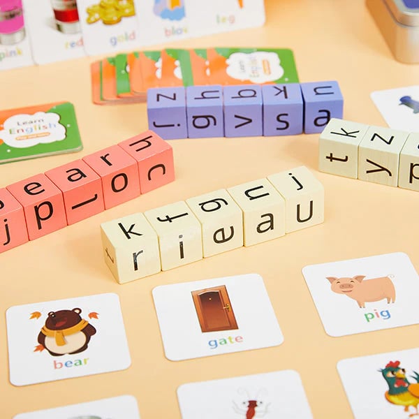 🎁Alfabetet Matching Blocks