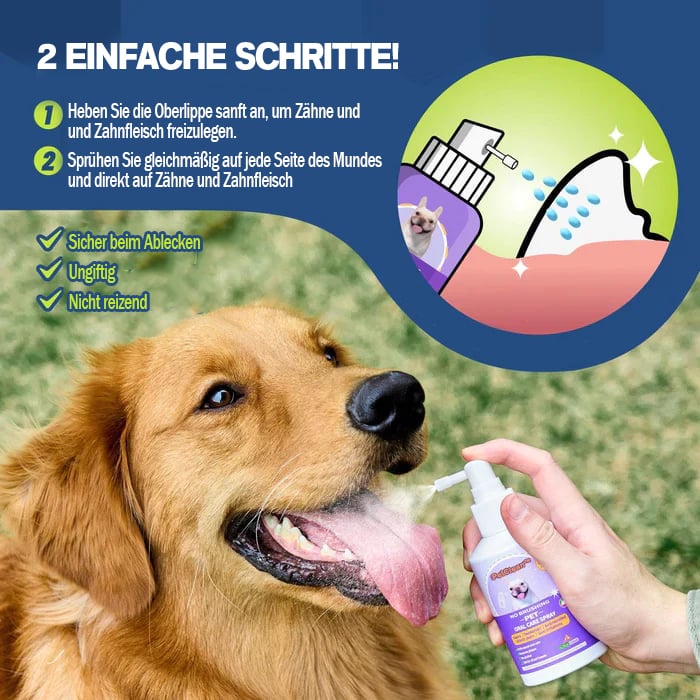 💥Tilby🔥Tannrensespray for hund og katt.