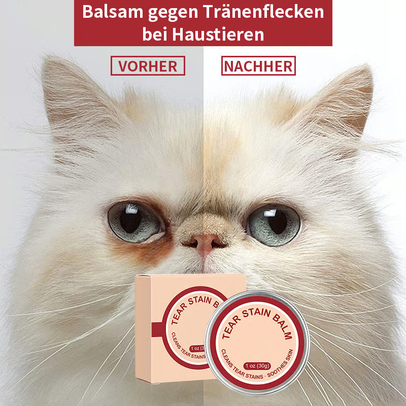 👀✨PET-krem og børstesett for beskyttelse mot tåreflekker 🐱🐶 for hunder og katter