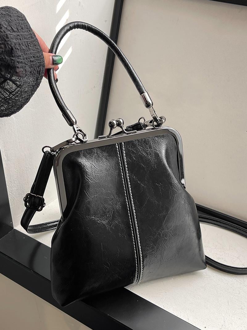 Retro-stil crossbody-veske