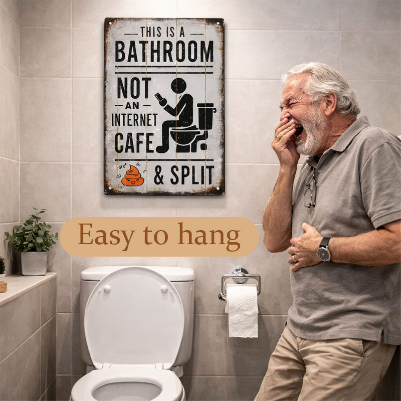 🚽 Det här är ett badrum, inte ett internetcafé