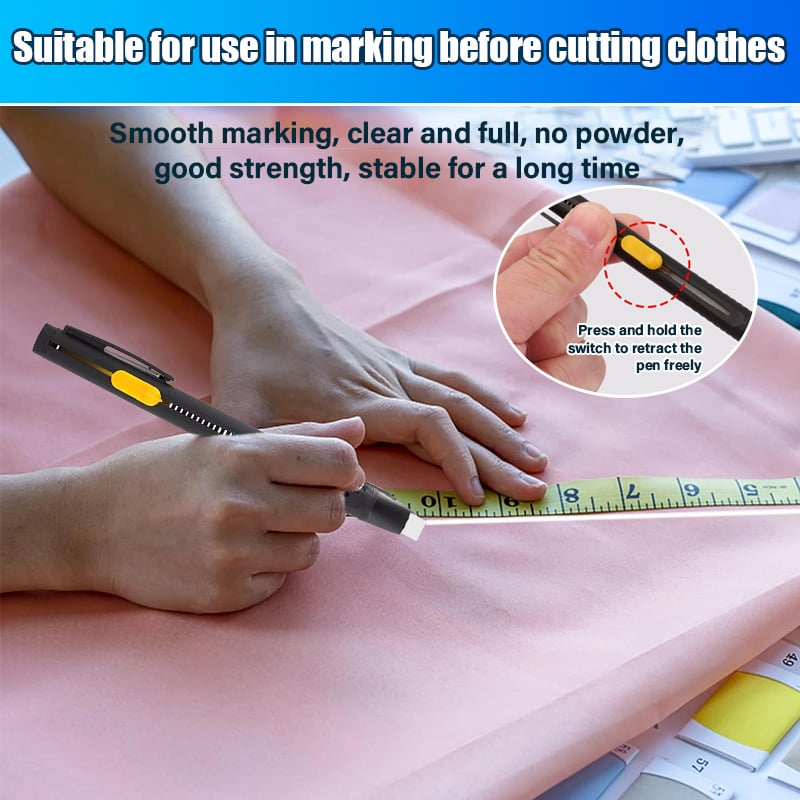 🔥2025 Varmeavtakbar stoffpenn for sying, broderi og quilting