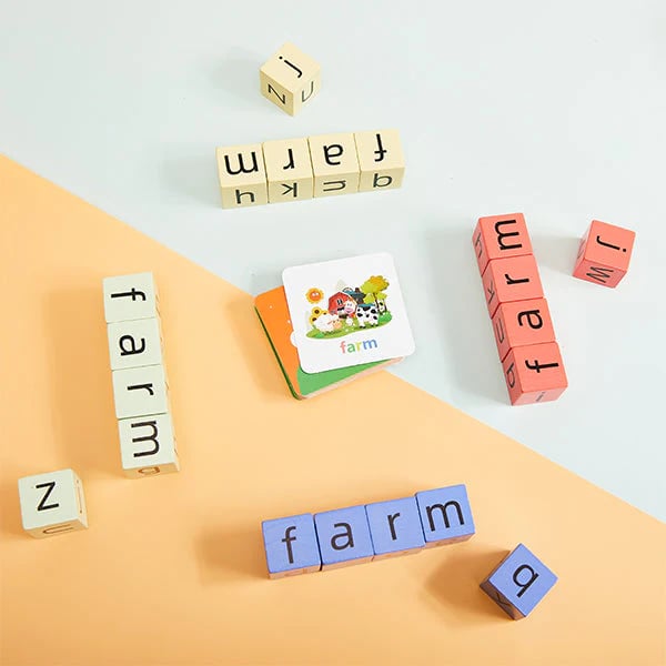 🎁Alfabetet Matching Blocks