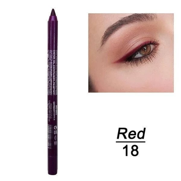 Langvarig vanntett eyelinerblyant, fasjonabel øyesminkekosmetik