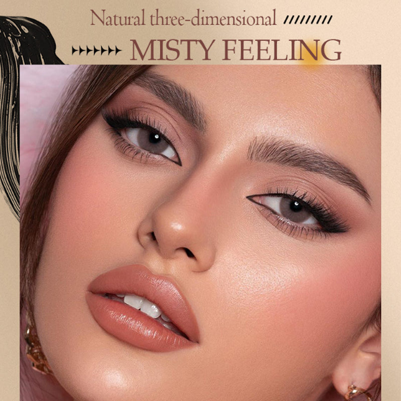 Langtidsholdbar fargeutviklende øyenbrynstint med stor pensel/antikladd presset øyenbrynsblyant