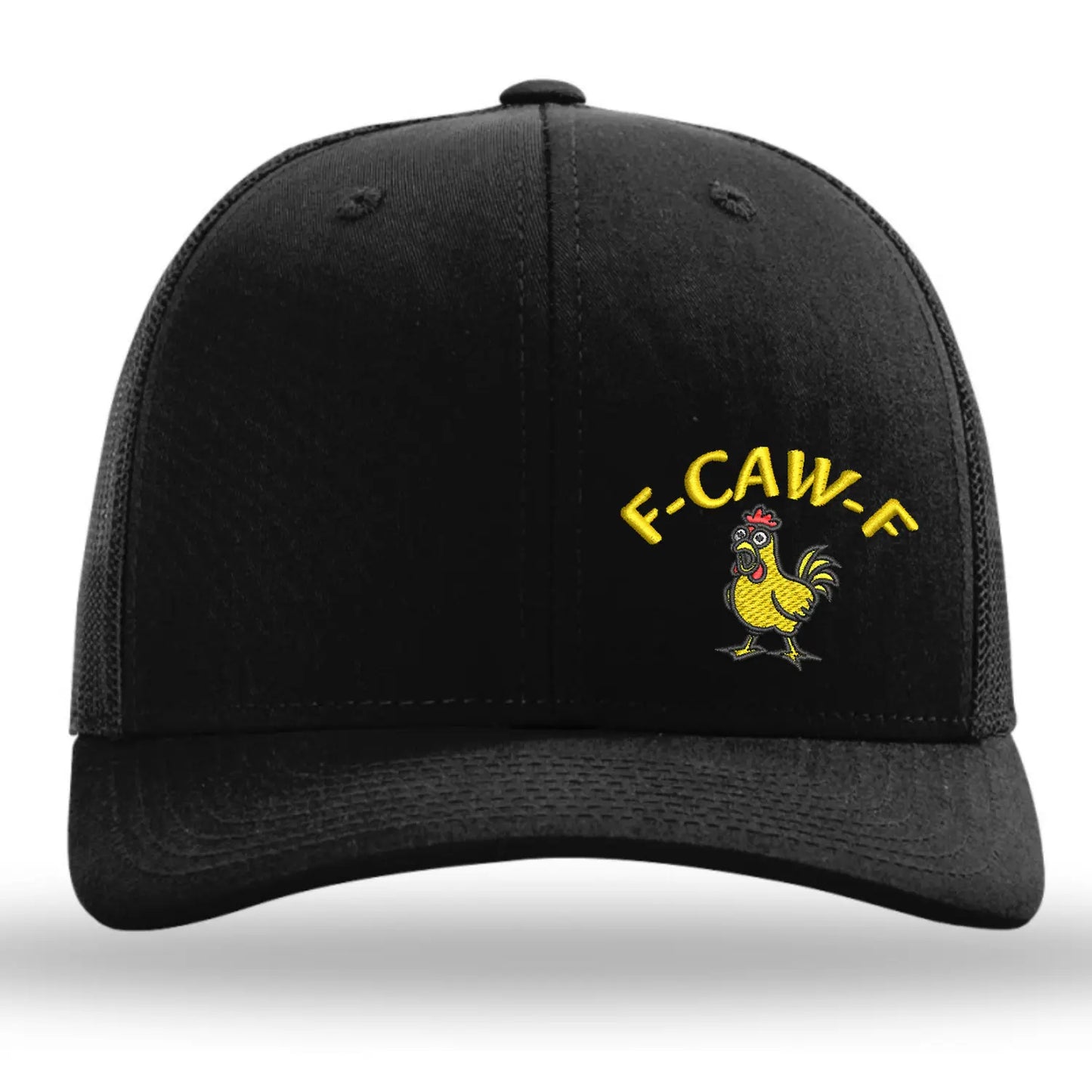 F-CAW-F Brodert snapback-cap i førsteklasses kvalitet med justerbar størrelse