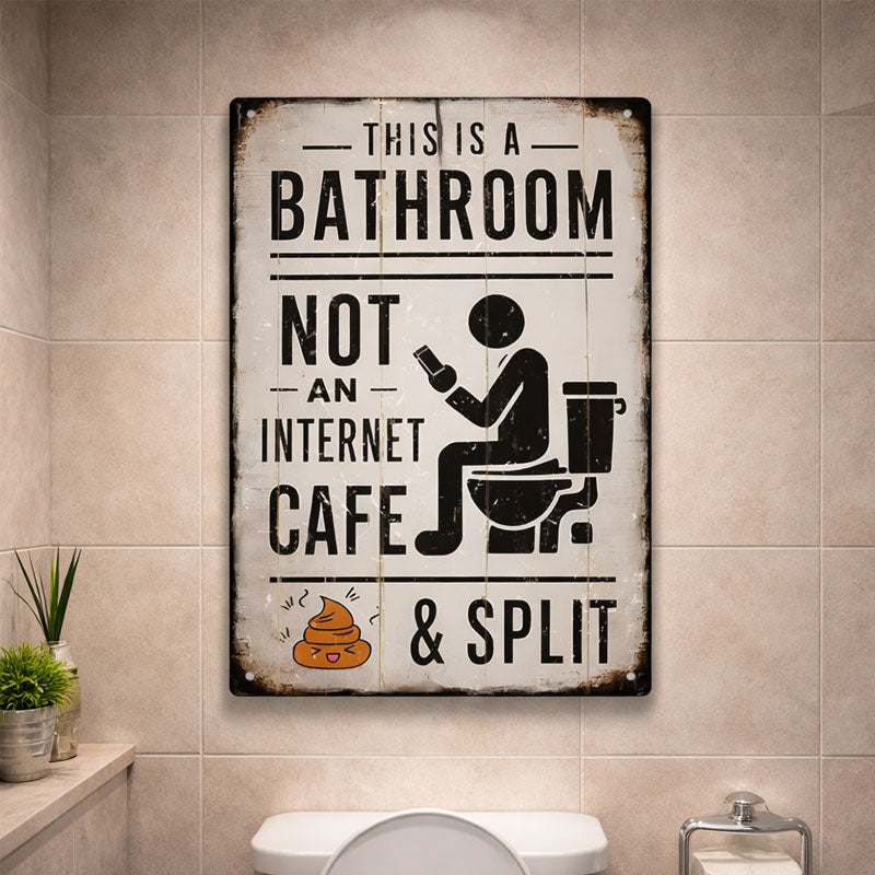 🚽 Det här är ett badrum, inte ett internetcafé