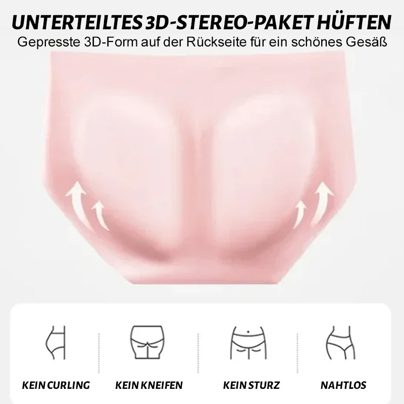 BETAL1 FÅ 3 (3 PAKKER) FØRSTEKLASSES ANTIBAKTERIELLE IS-SILKETRUSER I SATENG SOM ABSORBERER FUKTIGHET