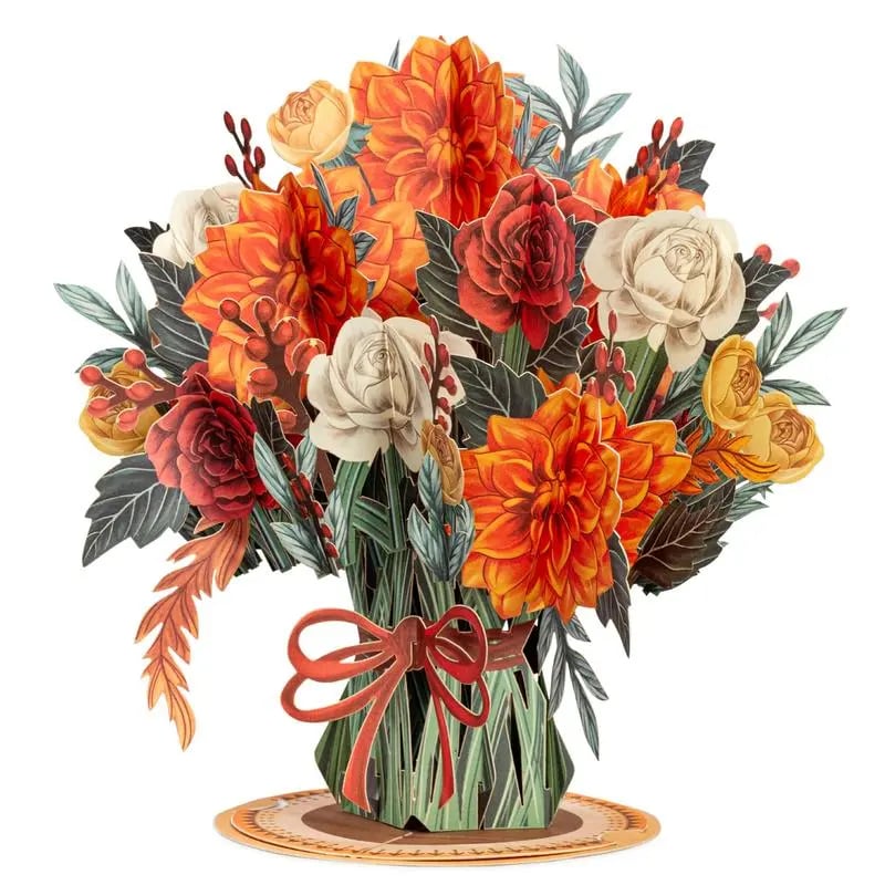💌 Eksklusivt for Valentinsdagen: Pop-up-kort med 3D-kirsebærblomst – Det ultimate minnet for kortelskere ❤️