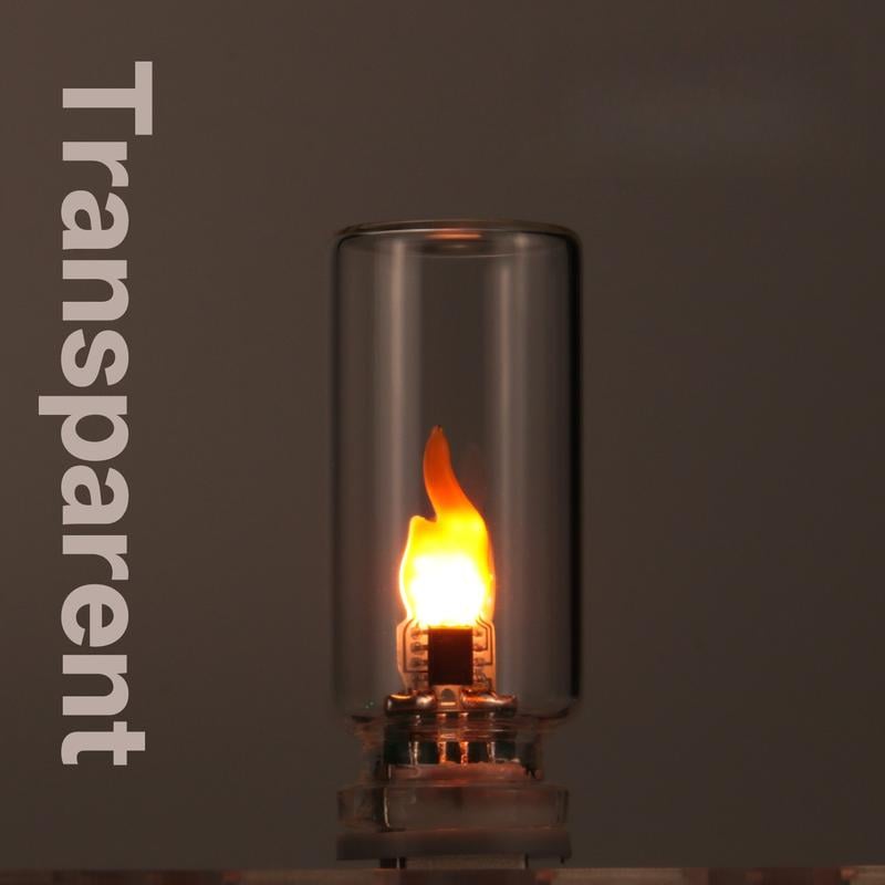 🔥USB-lampe med realistisk flamme