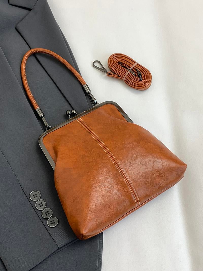 Retro-stil crossbody-veske
