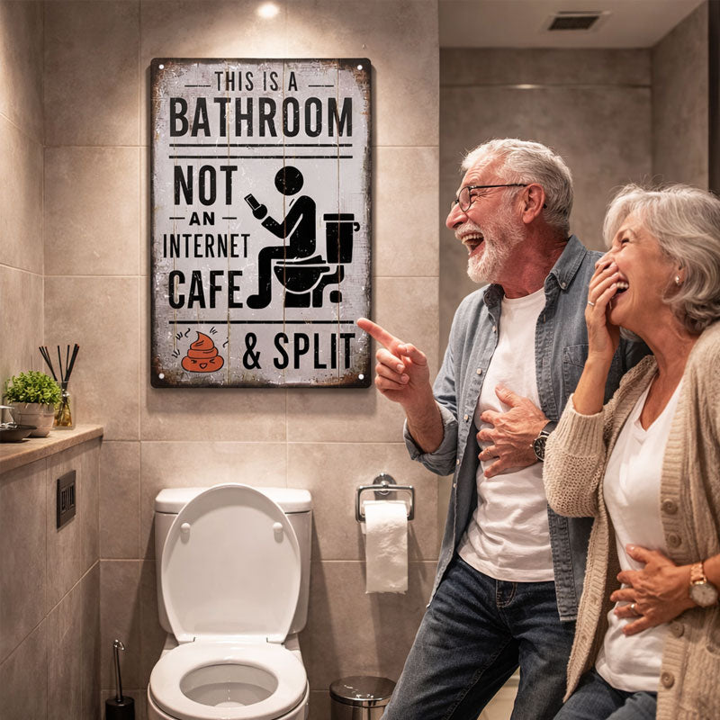 🚽 Det här är ett badrum, inte ett internetcafé