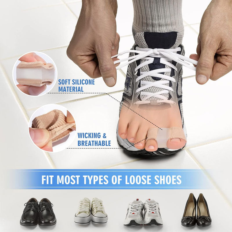 🦶✨ Tåseparator og hallux valgus-korrigerer – Smertefri lindring av hallux valgus og overlappende tå for kvinner og menn! ✨👟