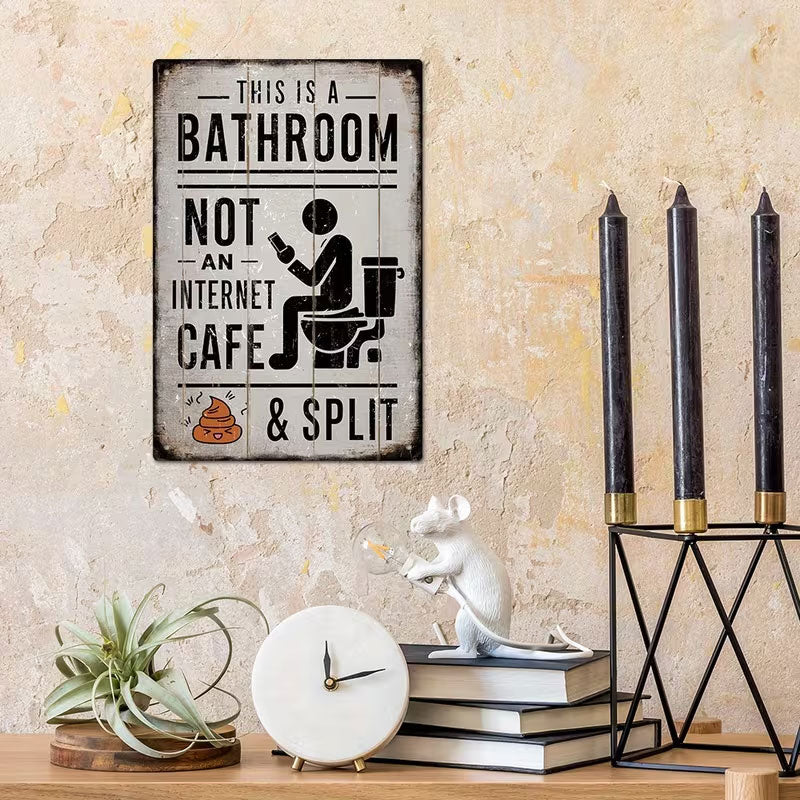 🚽 Det här är ett badrum, inte ett internetcafé