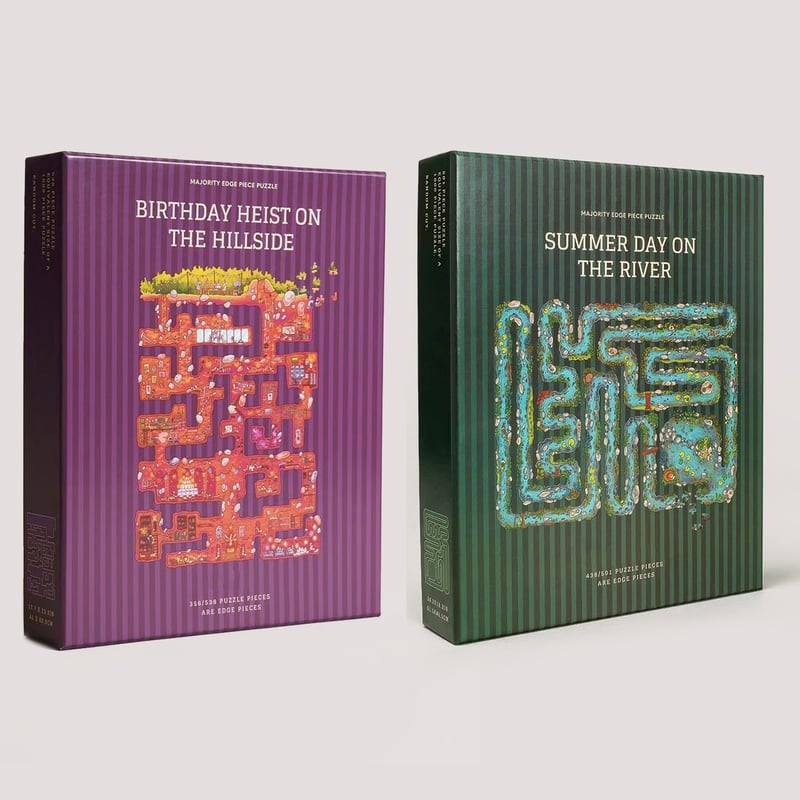 🔥 SISTE DAG 45 % RABATT - 🧩 Jigsaw Challenge med alle kanter - 🤯 Hver brikke er en utfordring