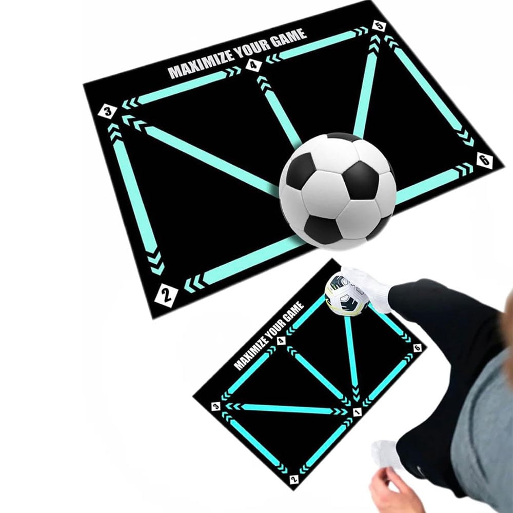 Soccer Train Mat for All Levels Non-Slip Silent