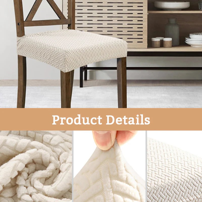 🔥 Vanntette jacquard-stoltrekk – 49 % rabatt! Slitesterke, stilige og enkle å rengjøre 🪑✨
