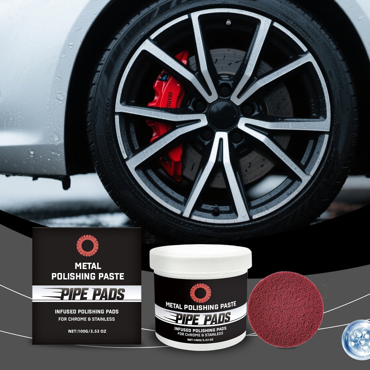 ✨Poler & finish sett – leveres i en strålende glans