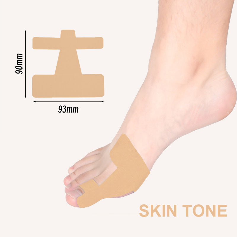 Forhåndskuttet kinesiologitape for hallux valgu