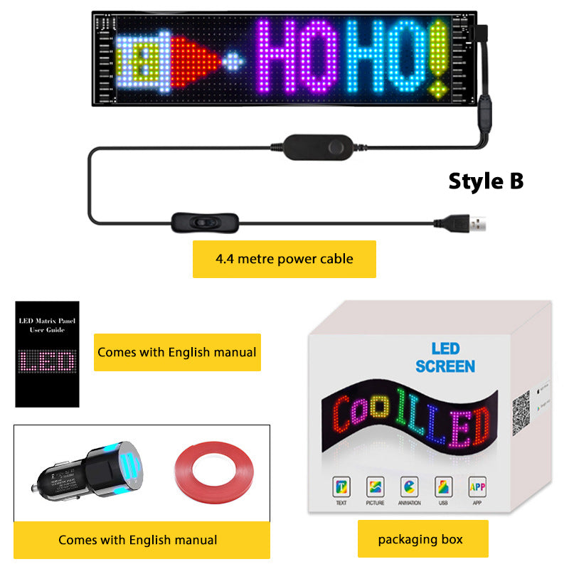 💥Tilpassbar LED-skjerm