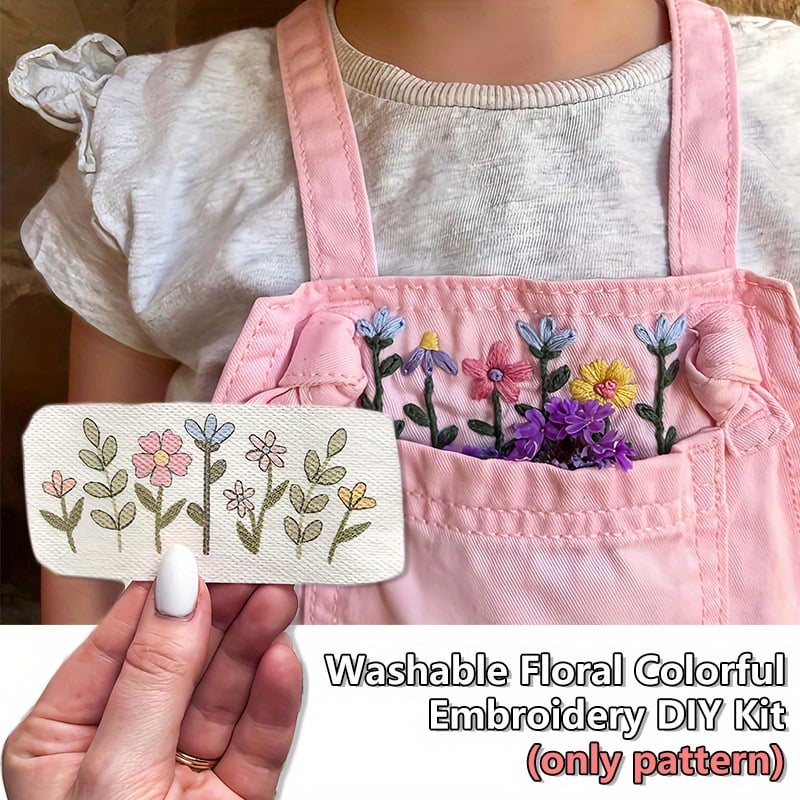 🌸Blomster Blomstermønstre Broderimønstre – Stick & Stitch for nybegynnere