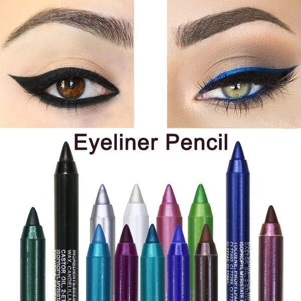 Langvarig vanntett eyelinerblyant, fasjonabel øyesminkekosmetik