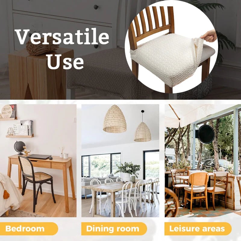 🔥 Vanntette jacquard-stoltrekk – 49 % rabatt! Slitesterke, stilige og enkle å rengjøre 🪑✨