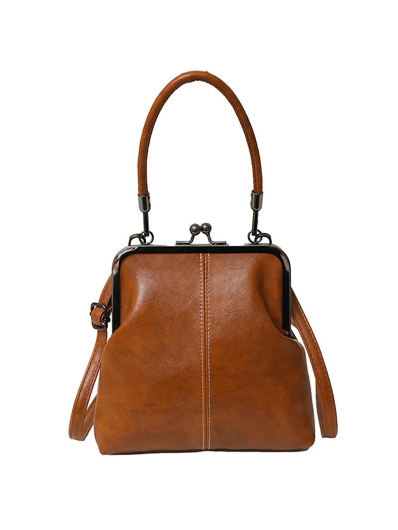Retro-stil crossbody-veske