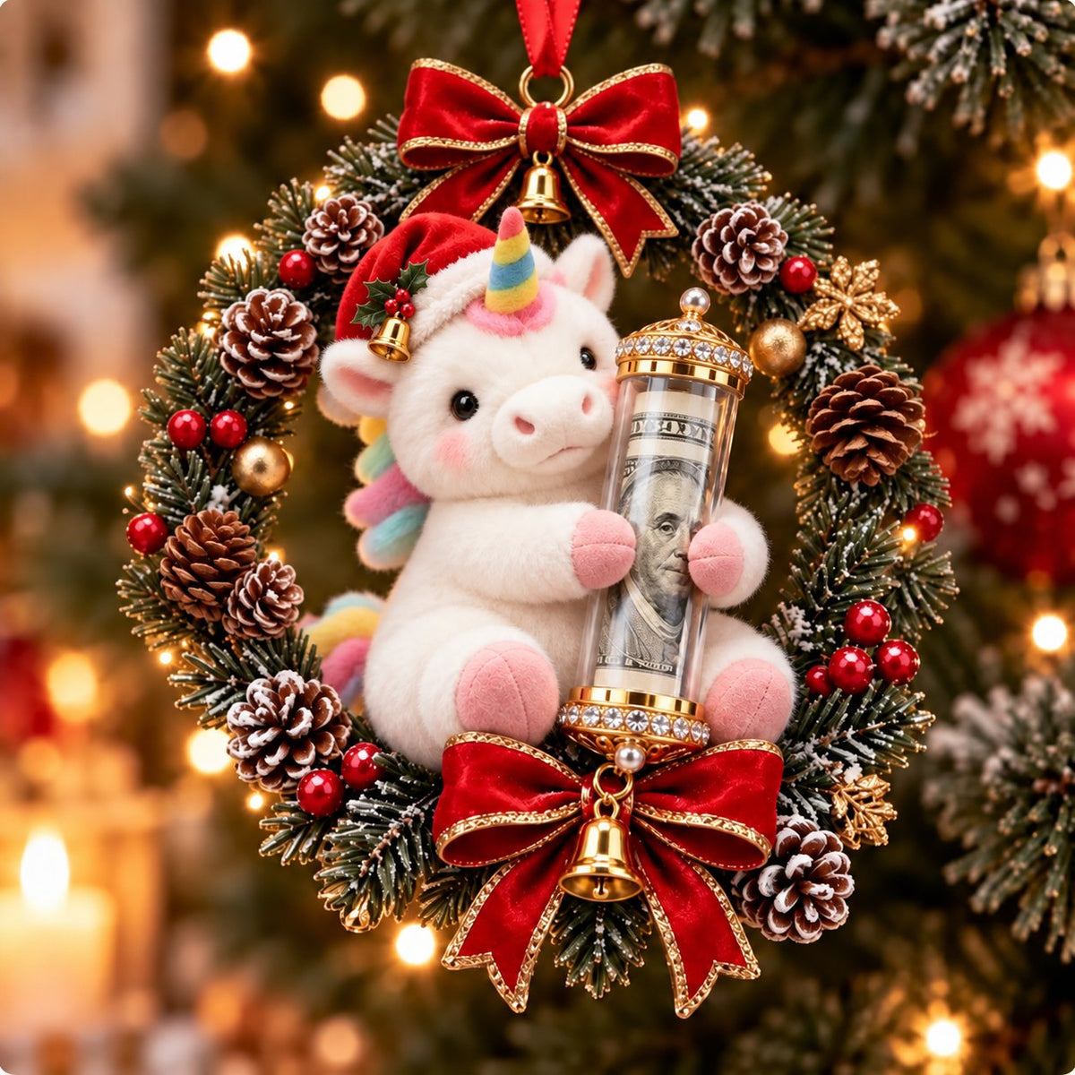 🎄 💵 En julepynt til en pengegave – ✨en genial måte å gi penger på i høytiden