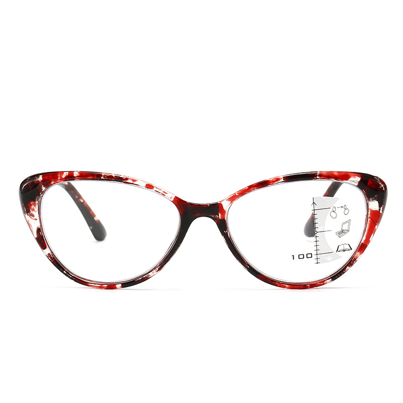 CAT EYE MED PERLEHENGSEL PROGRESSIVE MULTIFOKAL LESEBRILL