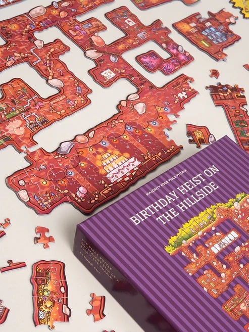 🔥 SISTE DAG 45 % RABATT - 🧩 Jigsaw Challenge med alle kanter - 🤯 Hver brikke er en utfordring
