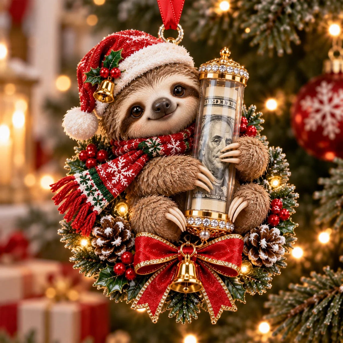 🎄 💵 En julepynt til en pengegave – ✨en genial måte å gi penger på i høytiden